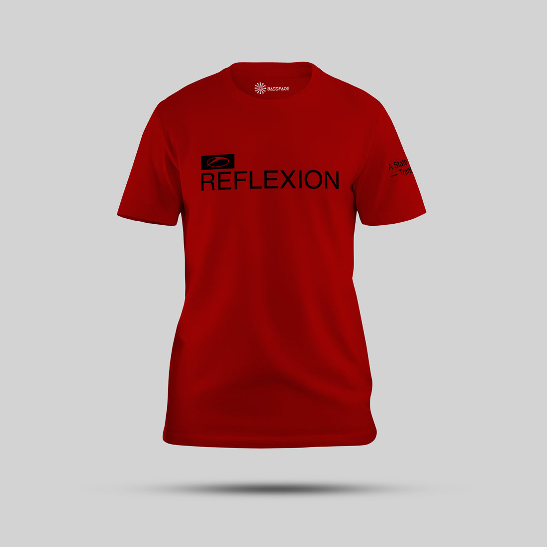 ASOT - Reflexion Regular T-Shirt (Red) - front view showing the print