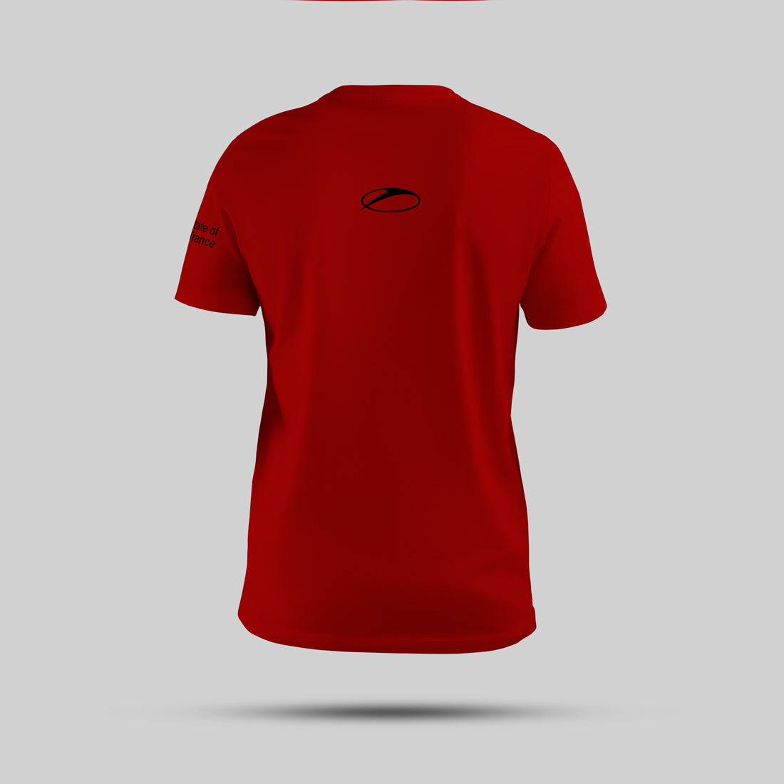 ASOT - Reflexion Regular T-Shirt (Red) - back view showing the logo