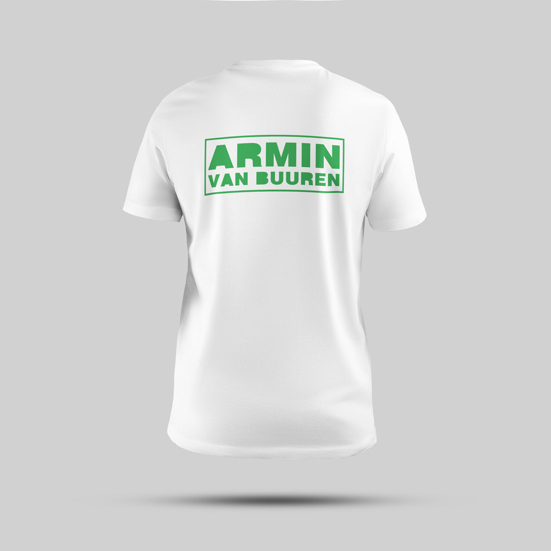 Armin Van Buuren - A Regular T-Shirt (White) - colorway 1, front view showing the print