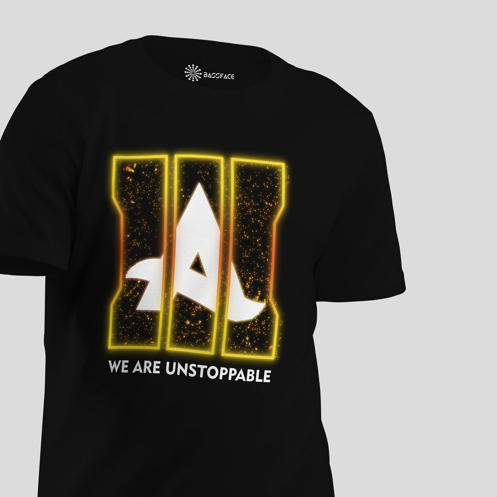 Afrojack - Unstoppable Regular T-Shirt (Black)