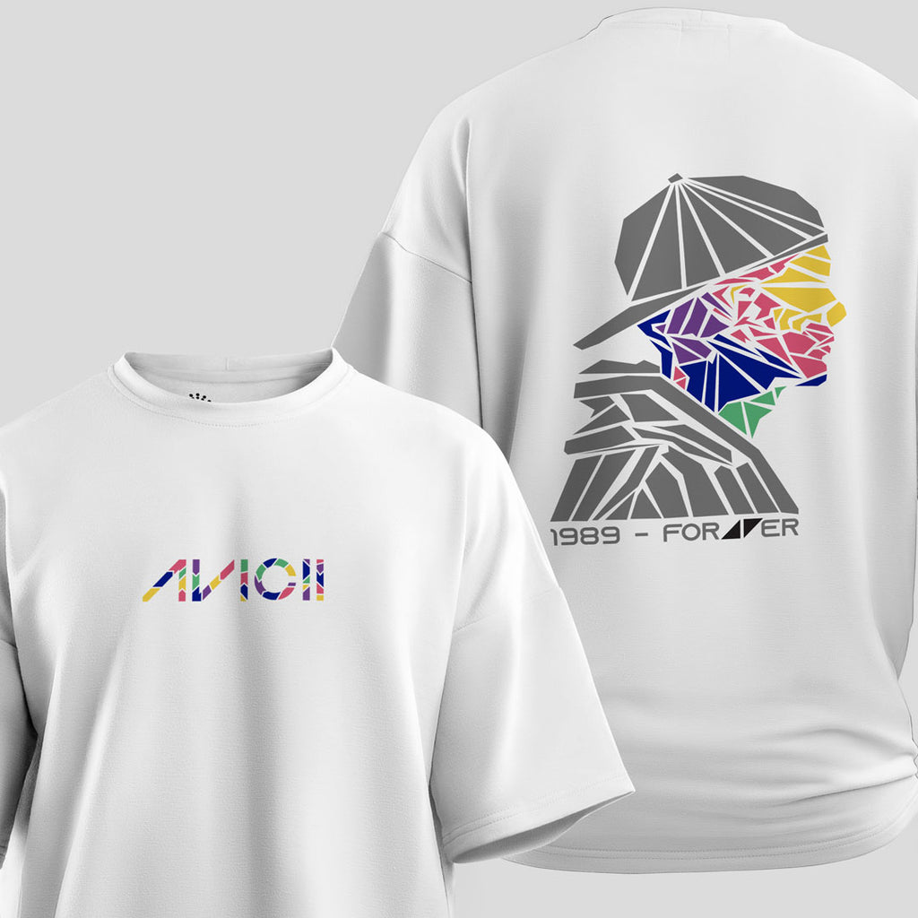 Avicii - Forever Oversized T-Shirt (White)