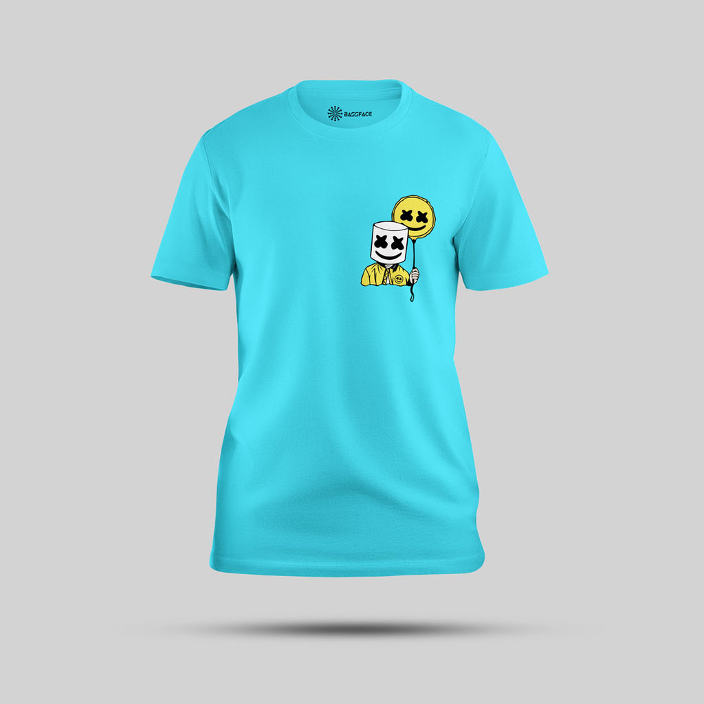Marshmello - Happier Regular T-Shirt (Blue)