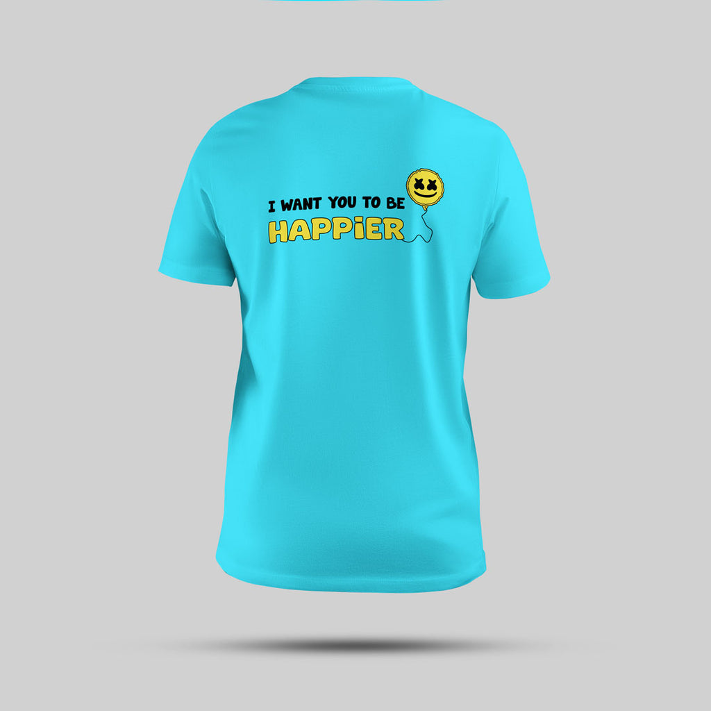 Marshmello - Happier Regular T-Shirt (Blue)