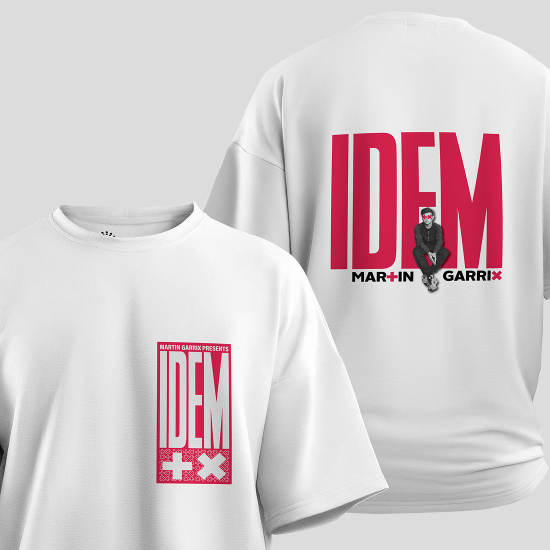 Martin Garrix - IDEM Oversized T-Shirt (White)