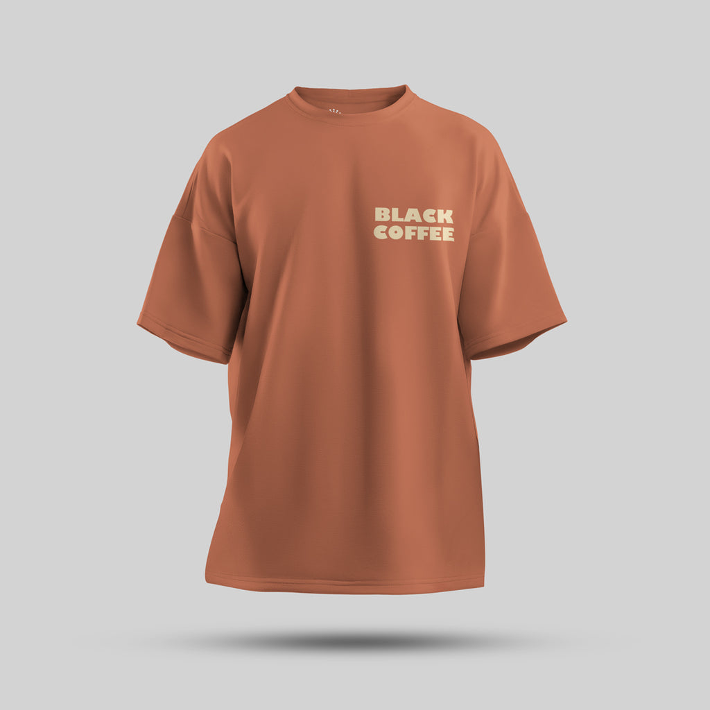 Black Coffee - Artist Edition Oversized T-Shirt (Coral)