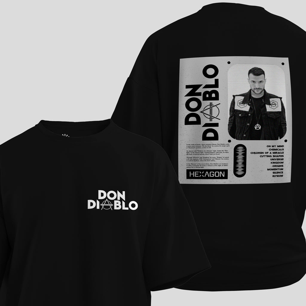 Don Diablo - Artist Edition Oversized T-Shirt (Black)