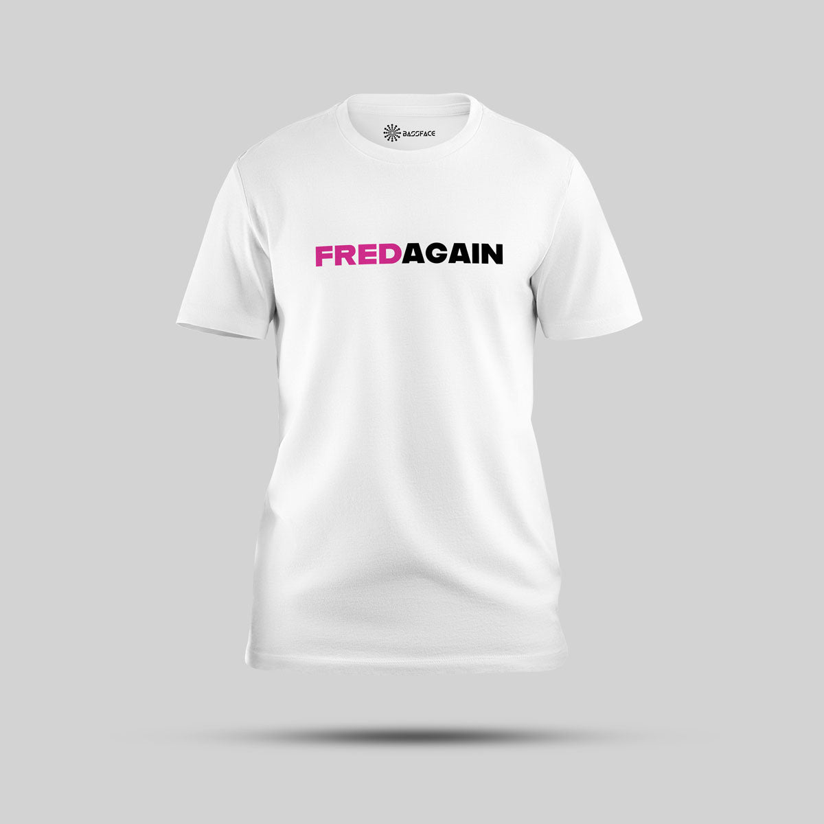 Fred Again - Artist Edition Regular T-Shirt (White) - front view showing the logo