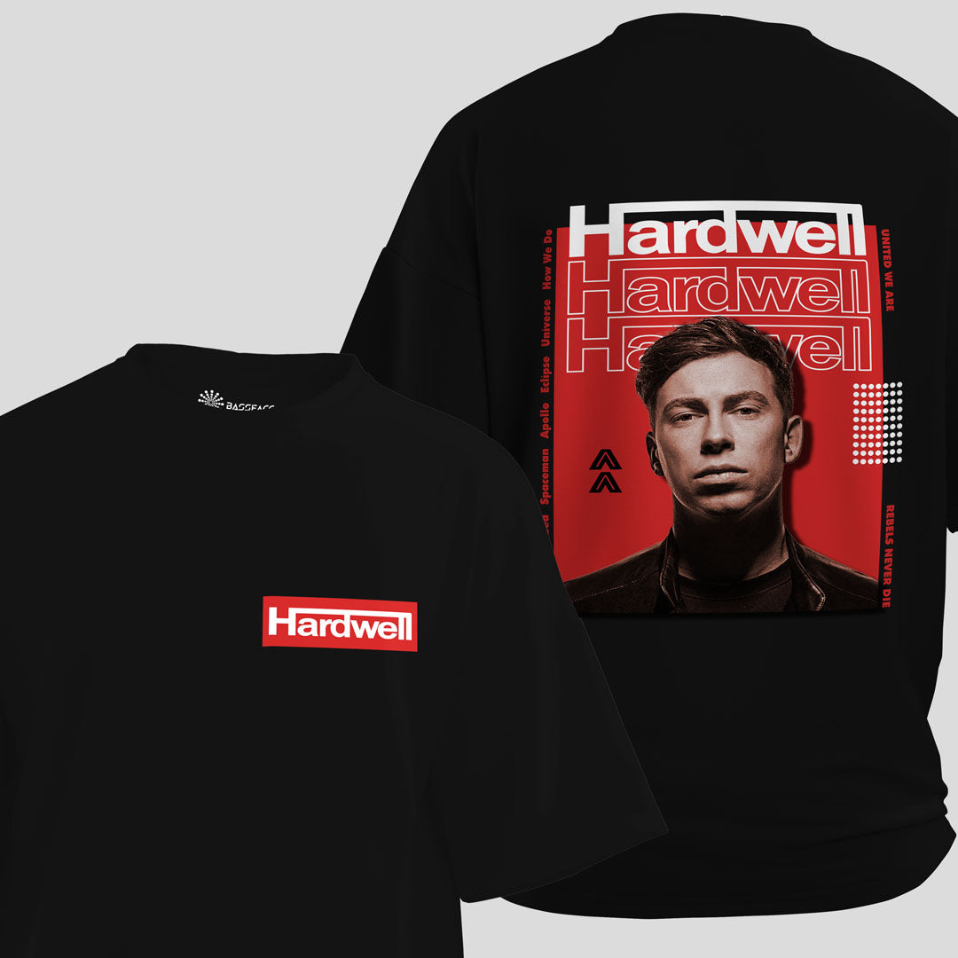 Hardwell - Artist Edition Oversized T-Shirt Black