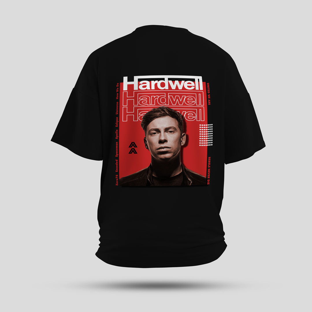 Hardwell - Artist Edition Oversized T-Shirt Black