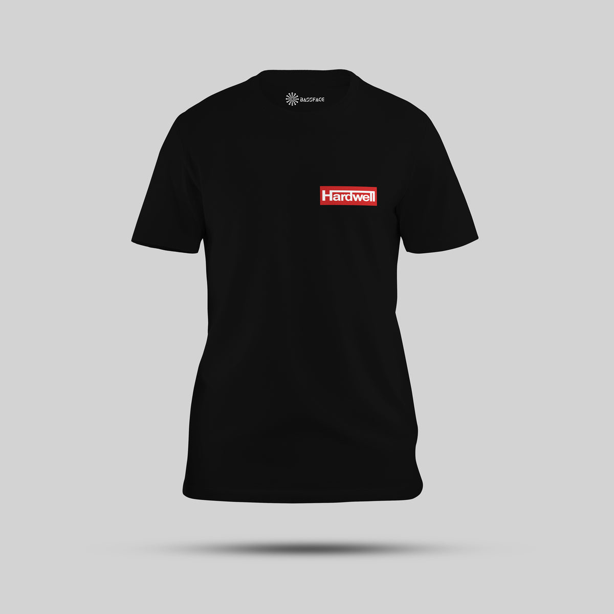 Hardwell - Artist Edition Regular T-Shirt (Black) - front view showing the logo