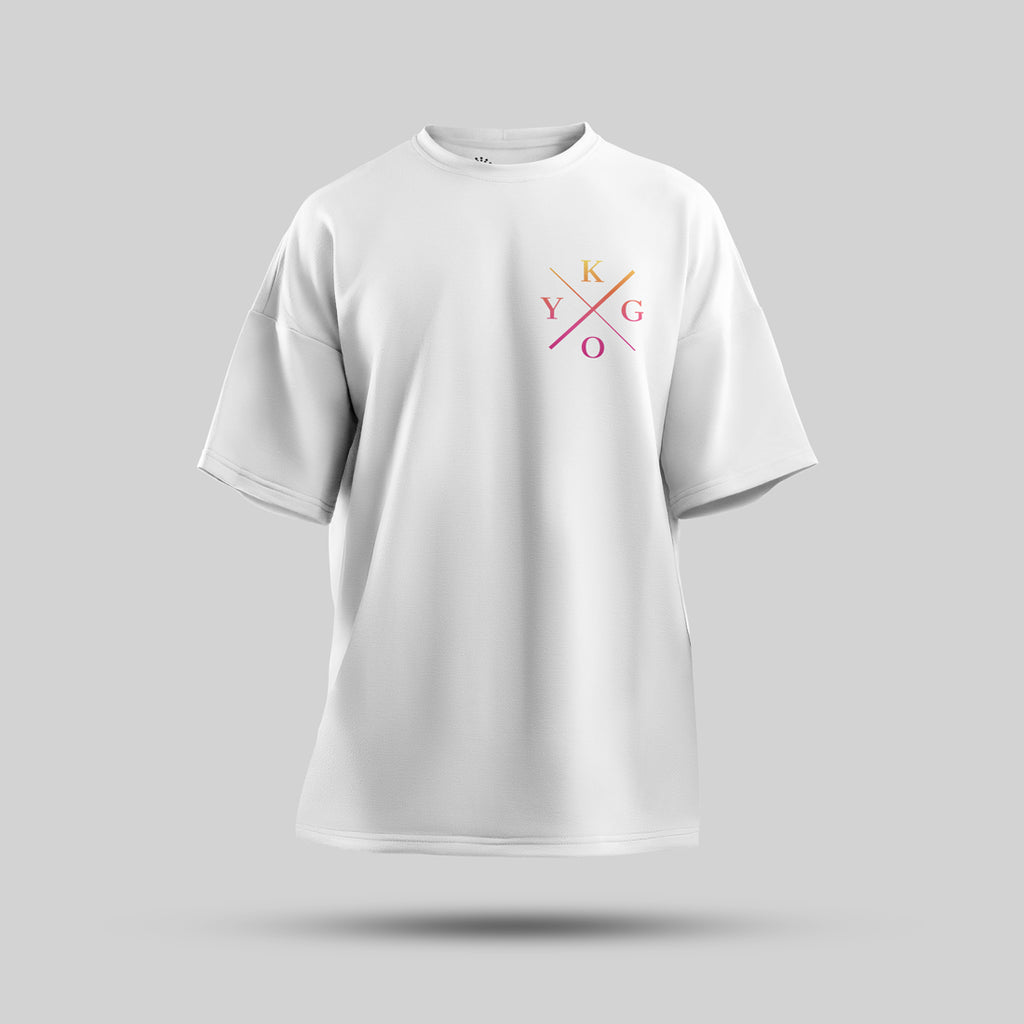 Kygo - Sunset Oversized T-Shirt (White)
