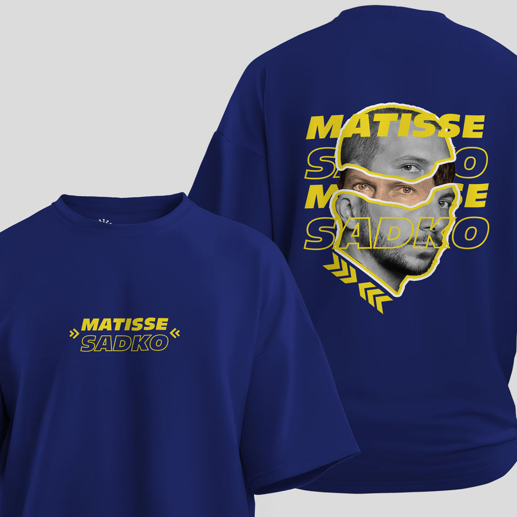 Mattise and Sadko - Artist Edition Oversized T-Shirt (Blue)