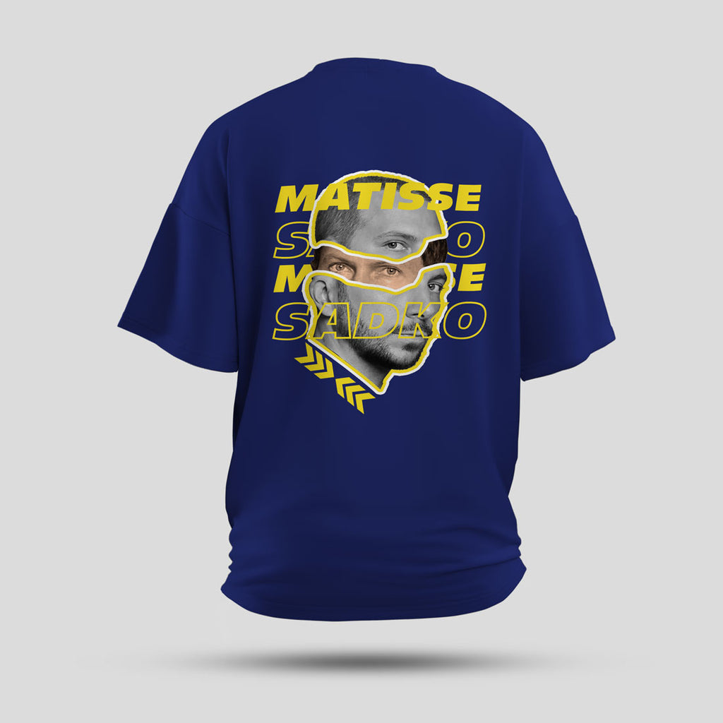 Mattise and Sadko - Artist Edition Oversized T-Shirt (Blue)