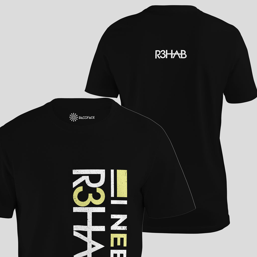 R3hab - I Need R3hab Regular T-Shirt (Black)