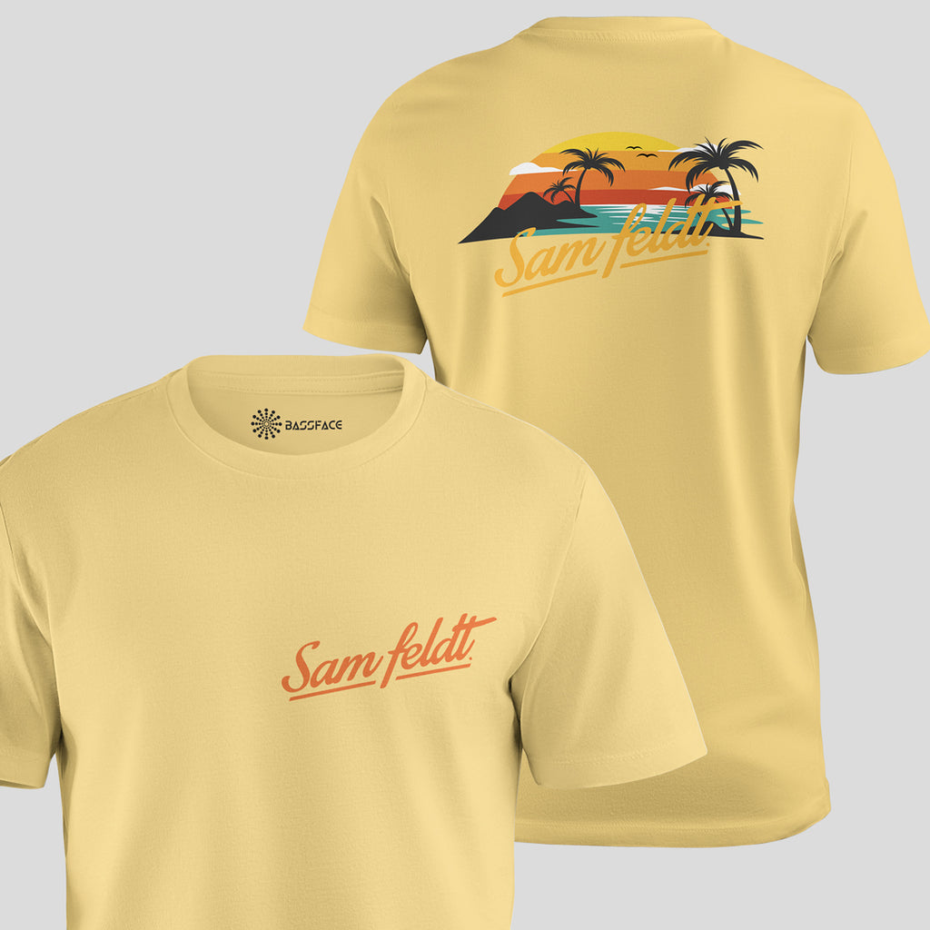 Sam Feldt - Sunset Regular T-Shirt (Yellow)