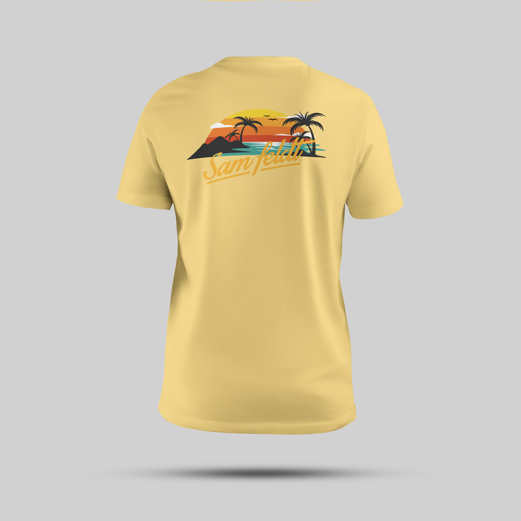 Sam Feldt - Sunset Regular T-Shirt (Yellow)