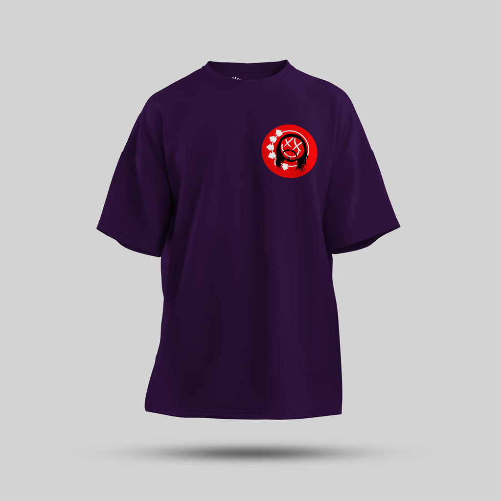Steve Aoki x Blink 186 - B.T.D. Oversized T-Shirt (Violet)